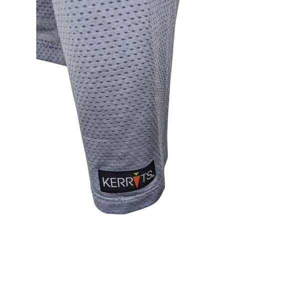 Kerrits Foundation Base Layer Top Womens L Gray 1/4 Zip Long Sleeve Equestrian - Picture 6 of 11